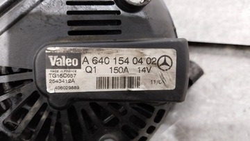 ALTERNÁTOR 150A A6401540402 MERCEDES W245 W169 2.0 CDI