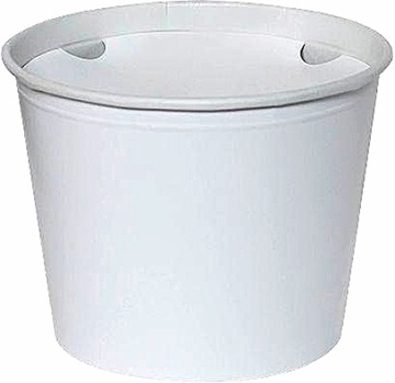 KUBEŁEK DO KURCZAKÓW 2,6 l + WIECZKO