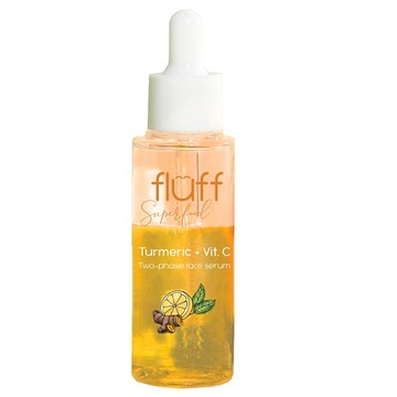 Fluff Booster Dwufazowy Serum Kurkuma i Witamina C