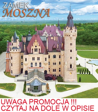 MAGNES NA LODÓWKĘ 3D ZAMEK MOSZNA