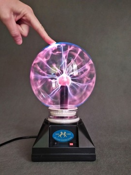 СТЕКЛЯННЫЙ ШАР ВОЛШЕБНАЯ ПЛАЗМА ОБРАЗОВАТЕЛЬНАЯ ЛАМПА ПЛАЗМЕННАЯ ЛАМПА НЕОНОВЫЙ ПОДАРОК