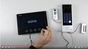 ВИДЕОИНТЕРФОН Видеодомофон IP LCD, Full HD + APKA