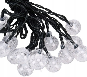 ДЛИННАЯ СОЛНЕЧНАЯ ГИРЛЯНДИЯ 10М 50LED СОЛНЕЧНЫЕ САДОВЫЕ ЛАМПЫ ДЛЯ БАЛКОНА, СВЕТ