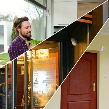 БЕСПРОВОДНАЯ СИГНАЛИЗАЦИЯ ДАТЧИК ДВИЖЕНИЯ СИРЕНА ЗВОНОК