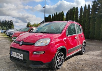 Fiat Panda III Hatchback 5d seria 4 1.0 Hybrid 70KM 2022 Fiat Panda 2022r, SALON POLSKA. 1.0 HYBRID. Uszkodzony. Poobijany. Jezdzi., zdjęcie 1