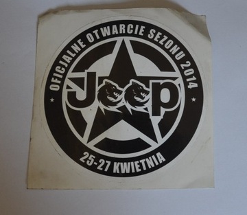 Naklejka emblemat Jeep 2014