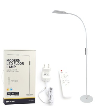 LAMPA PODŁOGOWA LED STOJĄCA z Pilotem Nocna 9W