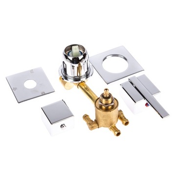 Bateria do kabiny hydromasażowej Kerra 3-funkcje rozstaw montażowy 10 cm