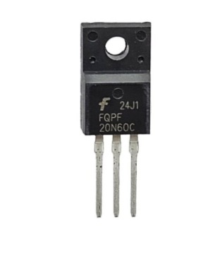 TRANZYSTOR 20N60 N-Channel MOSFET 20A 600V 50W TO220F FQPF20N60