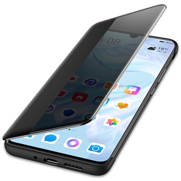 КОЖАНЫЙ ЧЕХОЛ SMART VIEW ДЛЯ HUAWEI P30 PRO
