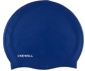 Универсальная силиконовая шапочка для плавания CROWELL для бассейнов.