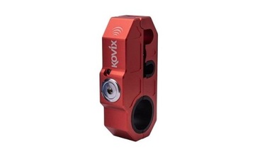 Замок Grip lock с сигнализацией для квадроциклов и мотоциклов GRIP LOCK KOVIX KHL Red