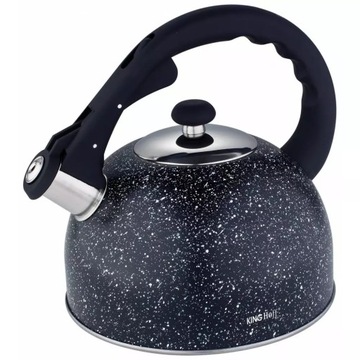 CZAJNIK Z GWIZDKIEM GAZ INDUKCJA MARMURKOWY 2.6L