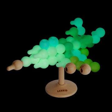 Строительные деревянные светящиеся волшебные блоки ламп