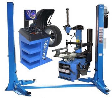 Zestaw maszyn do warsztatu wulkanizacja Dotacja UP