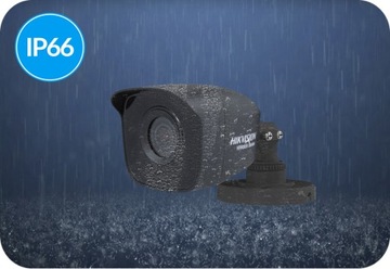 Комплект мониторинга 4in1 Black 4Mpx - Hikvision