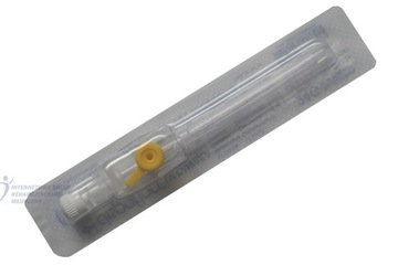 Kaniula wenflon 0,7 x 19 mm żółta 24 G 10 sztuk