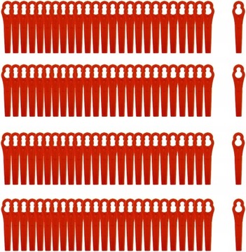 PLASTIKOWE OSTRZA DO PODKASZARKI NOŻYKI 100SZT