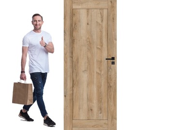 DRZWI WINDOOR ELEGANCE PRZYLGOWE LUB BEZPRZYLGOWE* DĄB COUNTRY