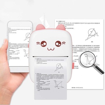 DRUKUŚ МИНИ ПОРТАТИВНЫЙ ТЕРМОПРИНТЕР ДЛЯ ФОТОГРАФИЙ + 11 РОЛИКОВ