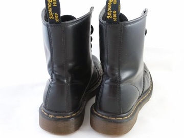 Buty DR. MARTENS Black Smooth roz 38 - 24,5 cm b1025