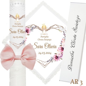 КРЕЩЕННАЯ СВЕЧА, КРЕЩЕННАЯ СВЕЧА, подсвечник для девочки