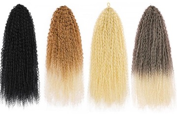 Шапочка из польского атласа, кудри афро-локоны