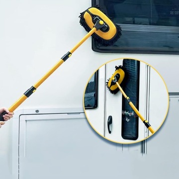 SZCZOTKA DO MYCIA SAMOCHODU Z TELESKOPOWYM UCHWYTEM, DO MYCIA SAMOCHODÓW