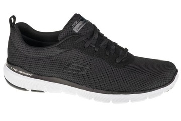 Damskie sneakers Skechers Flex 13070-BKW r.38