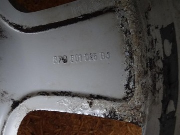 4× DISK HLINÍK AUDI OE 6.5" X 16" 5X112 ET -50