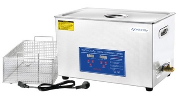 Ультразвуковой очиститель ванны 33л, косметический стерилизатор для мытья деталей