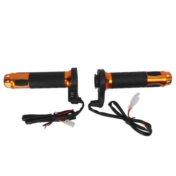 РУЧКИ ДЛЯ МОТОЦИКЛА С ПОДОГРЕВОМ ЗОЛОТО 22ММ