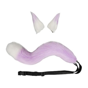 Uszy Ogon Zestaw Cosplay Furry na