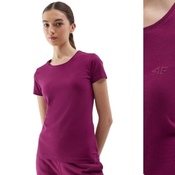 KOSZULKA DAMSKA 4F T-SHIRT PODKOSZULEK SPORTOWA NA CO DZIEŃ