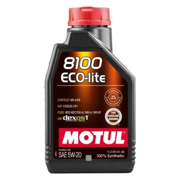 MOTUL 8100 Eco-Lite 5w20 1L - syntetyczny olej silnikowy