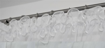 ГОТОВАЯ ШТОРА 400 Х 200 СМ ПРЯМАЯ БЕЛАЯ