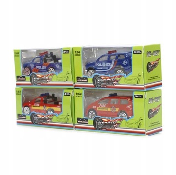 АВТО Автомобиль ПОЖАРНАЯ ПОЛИЦИЯ пружинный двигатель РАЗЛИЧНЫЕ КОНСТРУКЦИИ