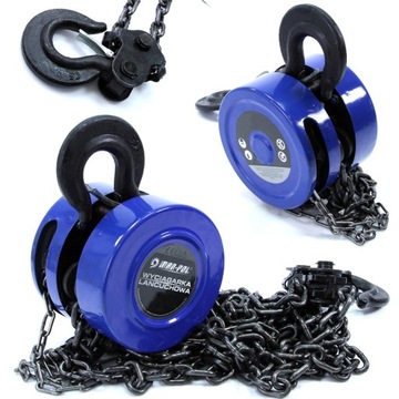 ЦЕПНАЯ ЛЕБЕДКА Лебедка ДЛЯ ДВИГАТЕЛЯ E.T.P. 2,5 м 1 т
