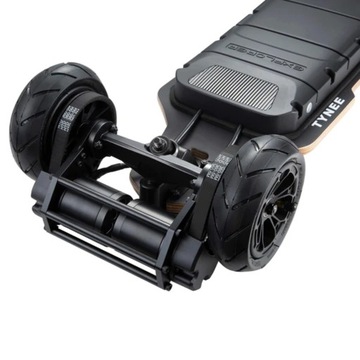 Электрический скейтборд Tynee Explorer | Дальний радиус действия |Внедорожные колеса | 726Втч