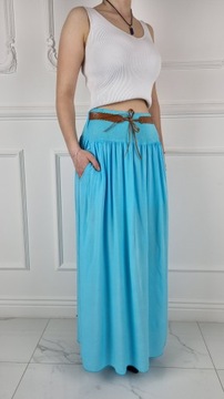 ЖЕНСКАЯ ЯРКАЯ ДЛИННАЯ ЮБКА МАКСИ В БОХО