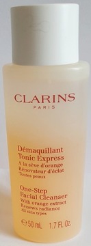 Clarins Tonic Express One Step dwufazowy płyn do demakijażu 50 ml