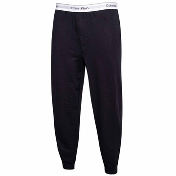 CALVIN KLEIN MĘSKIE SPODNIE JOGGER BLACK r. XL