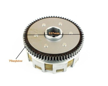 ЗАДНЕЕ СЦЕПЛЕНИЕ ATV CROSS 250 LONCIN 165/169FMM