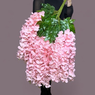 12 искусственных плотных цветочных гирлянд WISTERIA WISTERY PREMIUM XXL для свадьбы