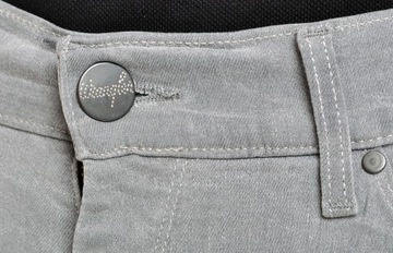 WRANGLER spodnie GREY low skinny BRYSON W27 L32