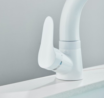 BATHROOM FACTOR, ВЫДВИЖНОЙ ИЗЛИК ДЛЯ УМЫВАЛЬНИКА, БЕЛЫЙ, ЛАТУНЬ, ARI