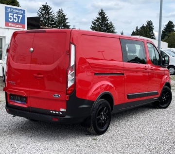 Ford Transit Custom I 2023 Ford Custom 2.0 TDCI-130 L2H1 TRAIL Brygadowy 6-cio osobowy Serwis Mod.2023, zdjęcie 1