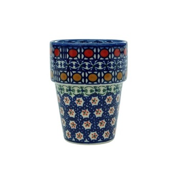 Ceramiczny kubek smukły Ceramika Bolesławiec