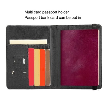 Обложка для британского паспорта на резинке.