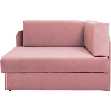 Sofa łóżko dziecięce z pojemnikiem KUBUŚ donna 23 lewa